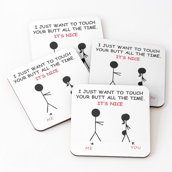 Item preview, I just want to touch your butt all the time bestselling trendy design 2026 v7 designed and sold by DesigonDesigner.
