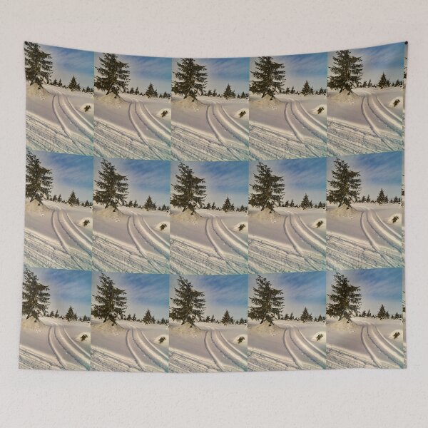 Item preview, winter touch in a forest designed and sold by SzendeB.