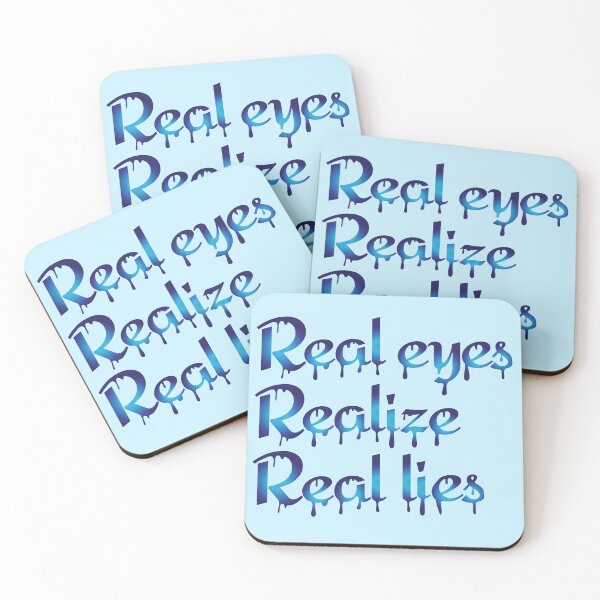 Item preview, Real Eyes Realize Real Lies  designed and sold by Kriti Rastogi.