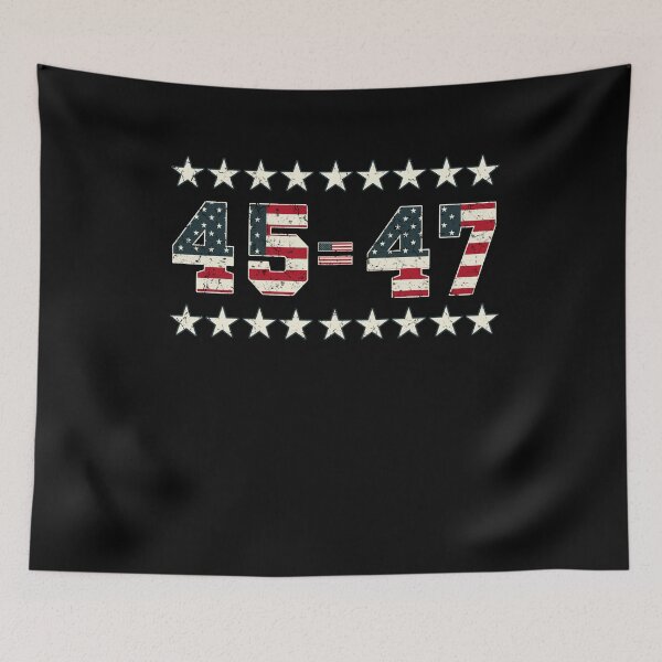 Item preview, Pro Trump 45 = 47 President 2024 47th Potus designed and sold by Renergie.