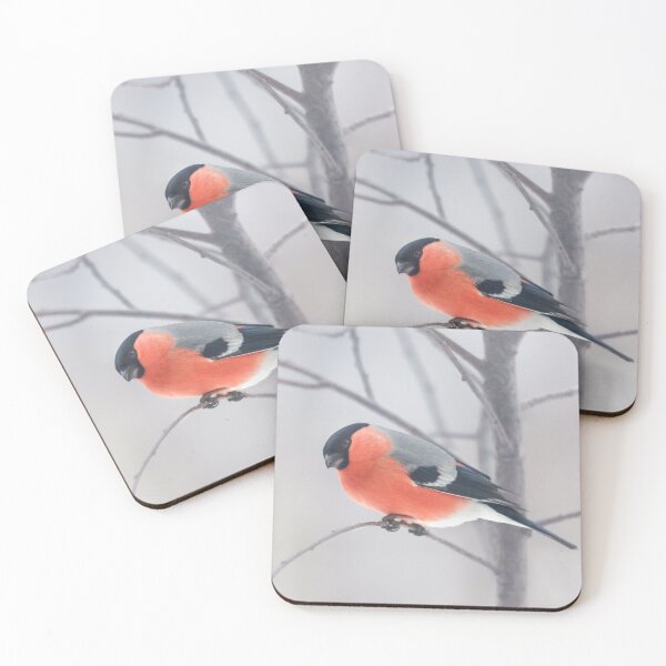 Item preview, Bullfinch, winter fire bird designed and sold by Svetlana Korneliuk.