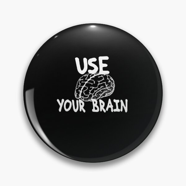 Item preview, Use Your Brain Stylish Saying Design designed and sold by Zuepfelmuetzen.