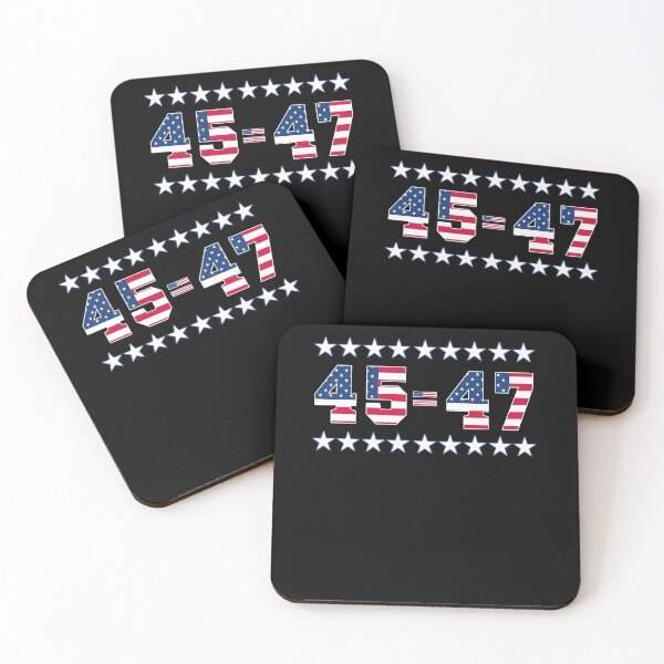 Item preview, Pro Trump 45 = 47 President 2024 47th Potus designed and sold by Renergie.