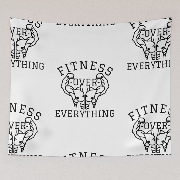 Item preview, Fitness Over Everything | Workout | Bulking | Lifting | Gym designed and sold by itsokaybyme.