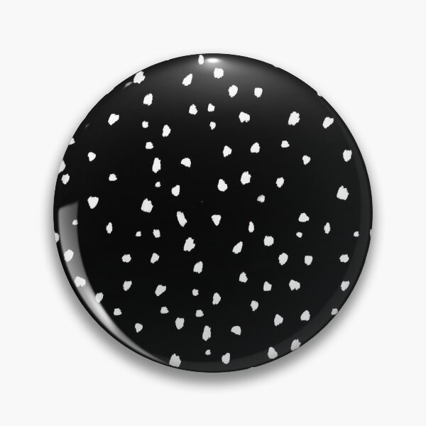 Item preview, Small Spots White On Black designed and sold by Me And The Moon.