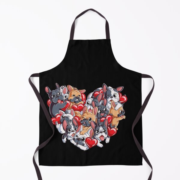 Item preview, French bulldog Valentine Tshirt designed and sold by Unique-Tees.