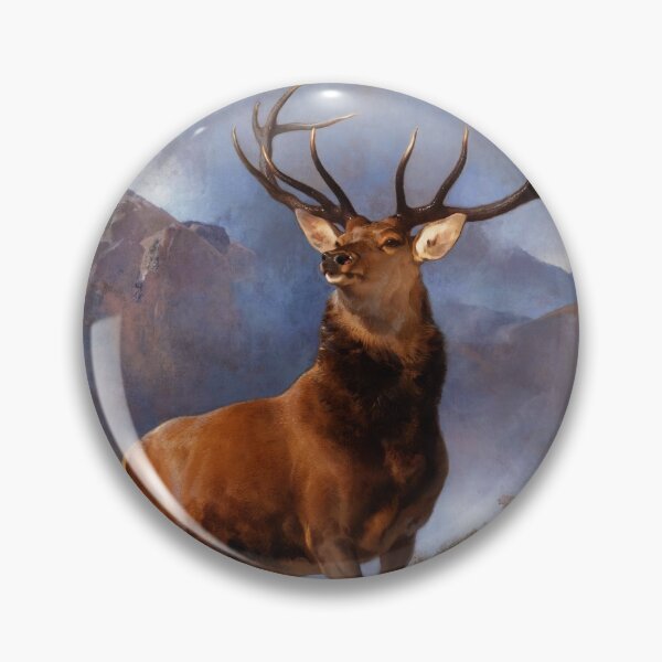 Item preview, The Monarch of the Glen by Sir Edwin Henry Landseer Old Masters Classical Fine Art Reproduction designed and sold by Xzendor7 Digital Art Creations.