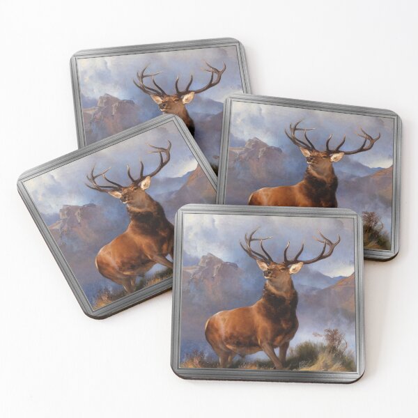 Item preview, The Monarch of the Glen by Sir Edwin Henry Landseer Old Masters Classical Fine Art Reproduction designed and sold by Xzendor7 Digital Art Creations.