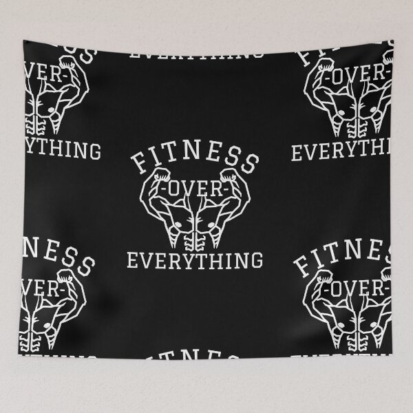 Item preview, Fitness Over Everything | Workout | Bulking | Lifting | Gym designed and sold by itsokaybyme.