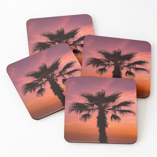 Item preview, Beach sunset with Palm tree designed and sold by adityanik.