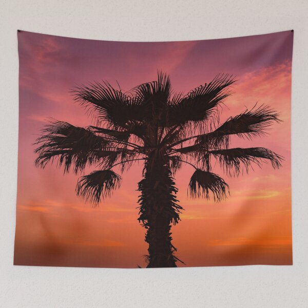 Item preview, Beach sunset with Palm tree designed and sold by adityanik.
