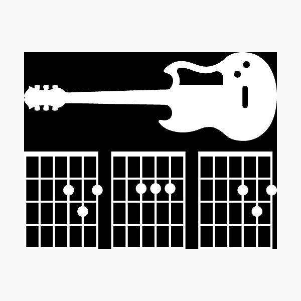 Item preview, GUITAR CHORD DAD designed and sold by Stepkatoyla.