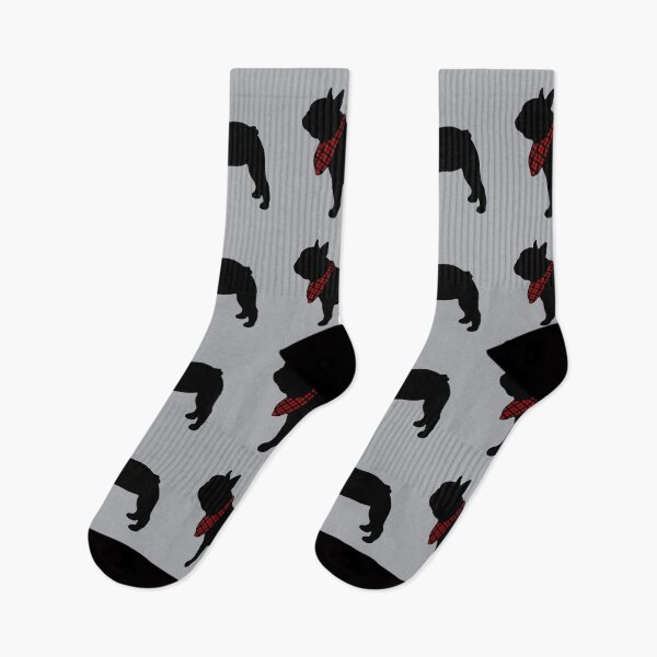 Item preview, French Bulldog with Red Plaid Bandana designed and sold by taylorrowan.