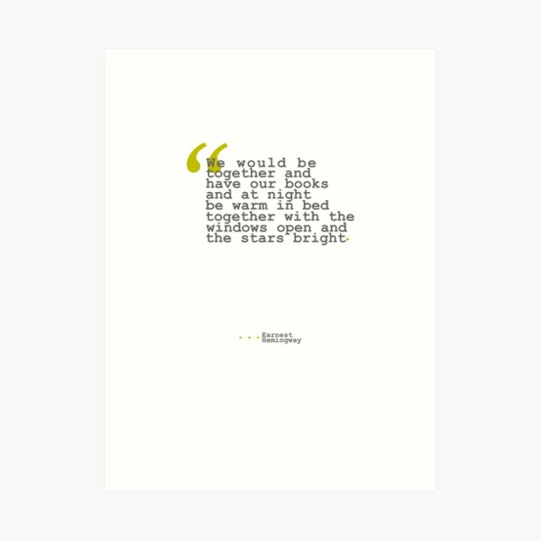 Warm in Bed Art Print