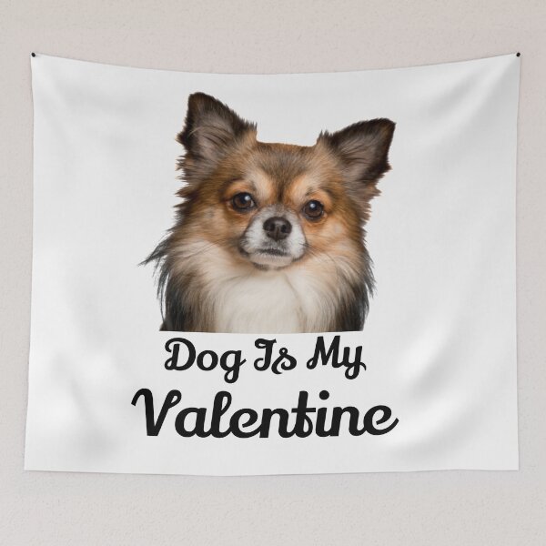 Item preview, My Dog Is My Valentine designed and sold by Fine Art California.