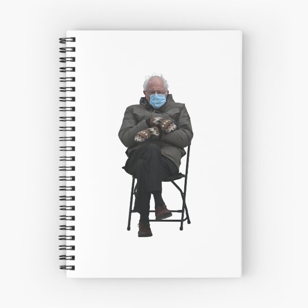 Item preview, Bernie Sanders Folding Chair Mittens Meme designed and sold by flyrocket.