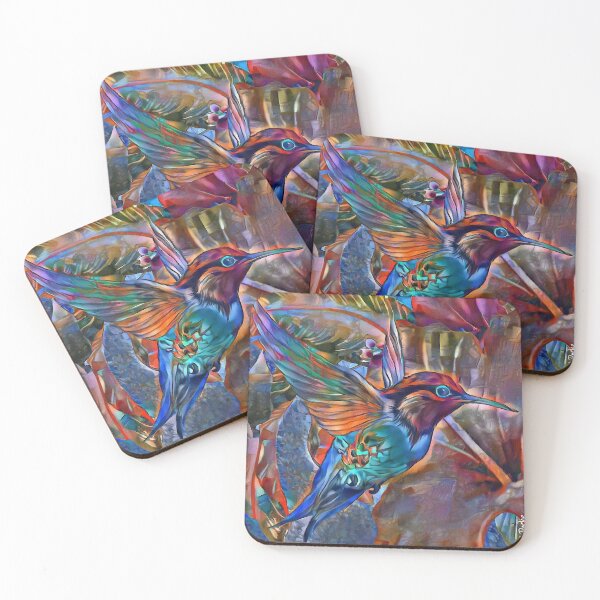 Item preview, Colibri 2021, bird, hummingbird, pajaro, oiseau, lea roche paintings designed and sold by L. ROCHE.