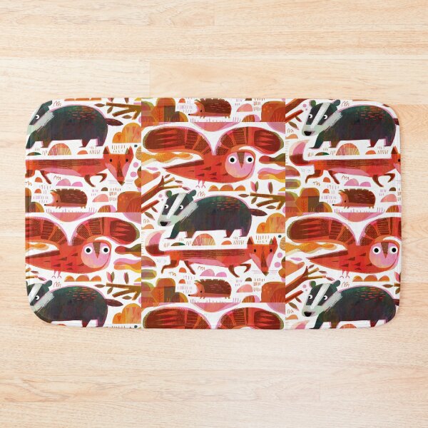 Item preview, Owl, Badger, Fox and Hedgehog designed and sold by gklucas.