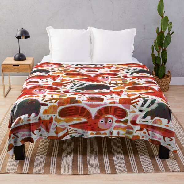 Item preview, Owl, Badger, Fox and Hedgehog designed and sold by gklucas.