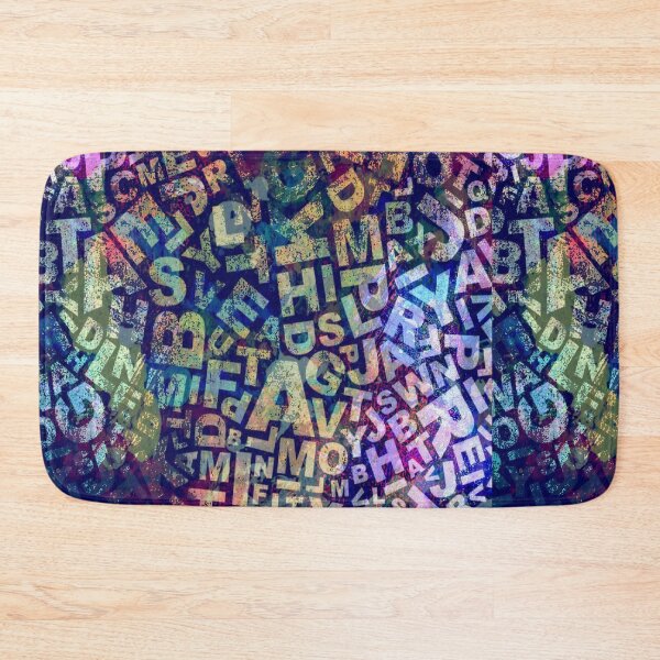Item preview, Colorful lettering design designed and sold by Motivationftp.