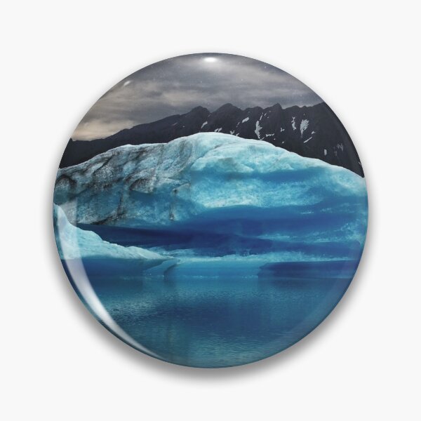 Item preview, Starry Alaska night scenic snow mountains designed and sold by August-E.