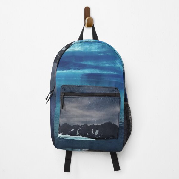 Item preview, Starry Alaska night scenic snow mountains designed and sold by August-E.