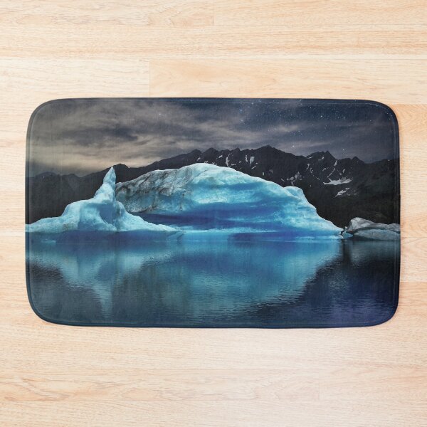 Item preview, Starry Alaska night scenic snow mountains designed and sold by August-E.