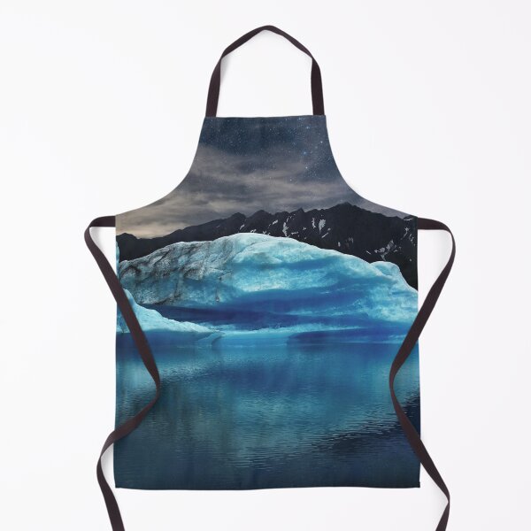 Item preview, Starry Alaska night scenic snow mountains designed and sold by August-E.