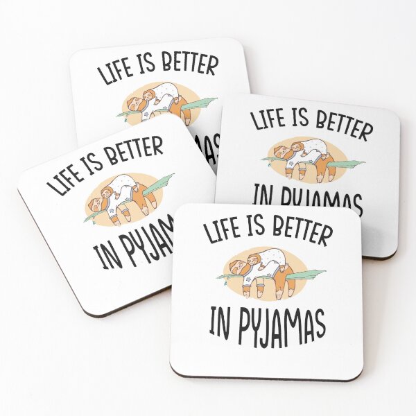 Item preview,  life is better in pyjamas,funny gift for lazy people designed and sold by nawal-shirt.