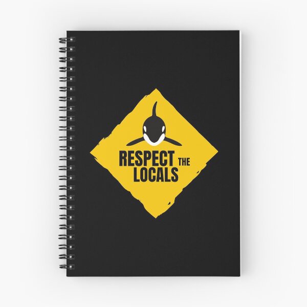 Item preview, respect the locals orca killer whale designed and sold by Original1977.