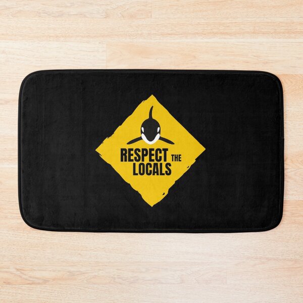 Item preview, respect the locals orca killer whale designed and sold by Original1977.