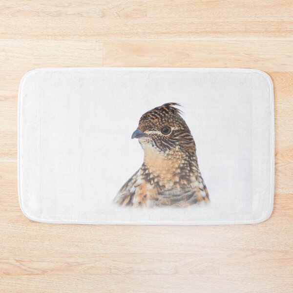 Item preview, Ruffed Grouse peeking over the Snow designed and sold by James Cumming.