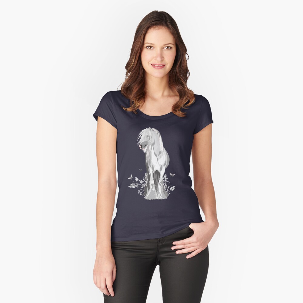 Aperçu de l'œuvre T-shirt échancré créée et vendue par 42beats.