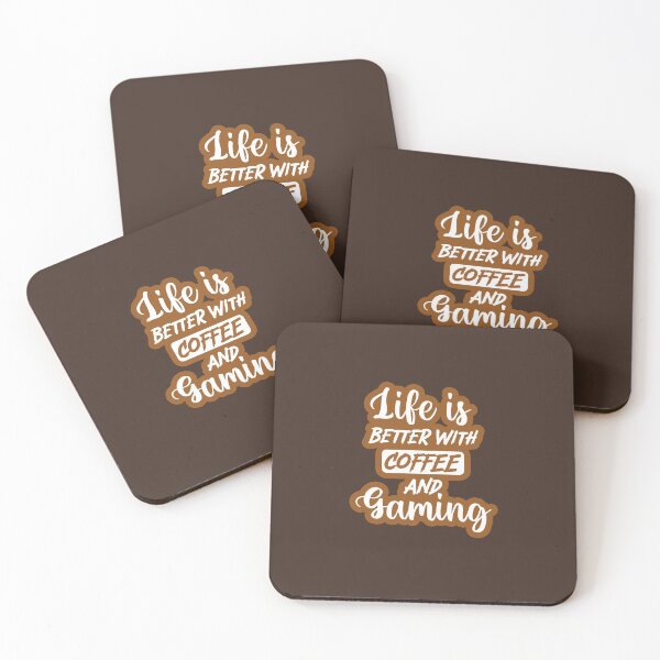 Item preview, Life Is Better With Coffee And Gaming designed and sold by max48.
