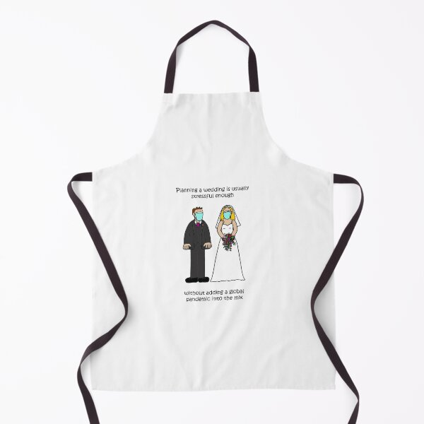 Item preview, Coronavirus Wedding Planning Stress Cartoon designed and sold by KateTaylor.