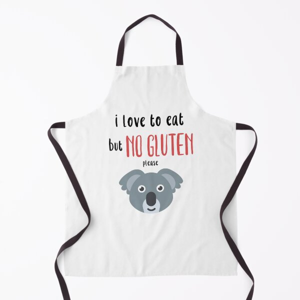 Item preview, Gluten free no Gluten wheat free Koala black designed and sold by Zwuck.