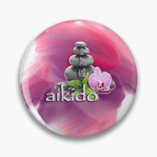 Item preview, Aikido Meditation Pebbles - Martial Arts Motif designed and sold by Zanshin-Art.