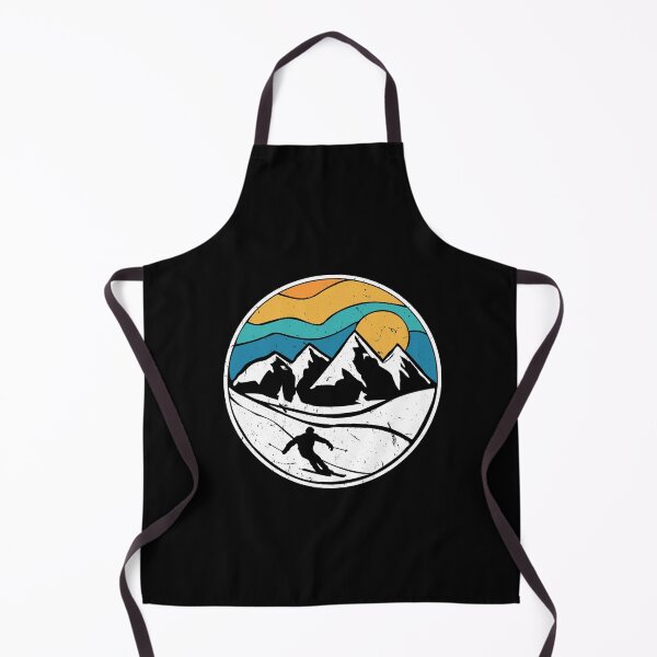 Item preview, Vintage Skiing Skier And mountain designed and sold by Tom2468.
