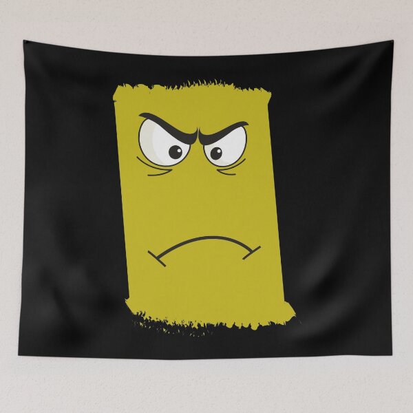 Item preview, Funny Angry yellow face designed and sold by YAHIA-14.