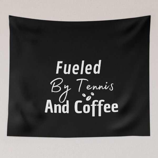 Item preview, Fueled By Tennis And Coffee T-shirt   designed and sold by todoAwesome.