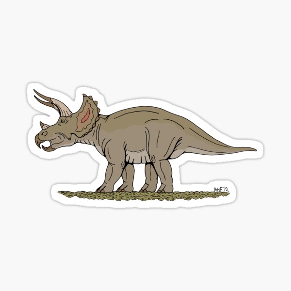 Item preview, Triceratops designed and sold by Azure Lion Productions.