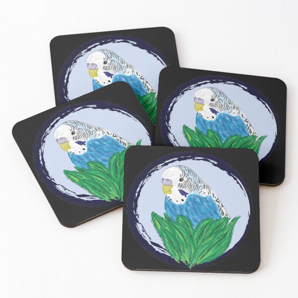 Item preview, Nice Artwork showing a Blue Budgie VII designed and sold by JD's Shop.