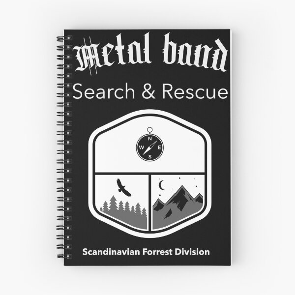 Item preview, Metal Band Search & Rescue designed and sold by Green-over-red.