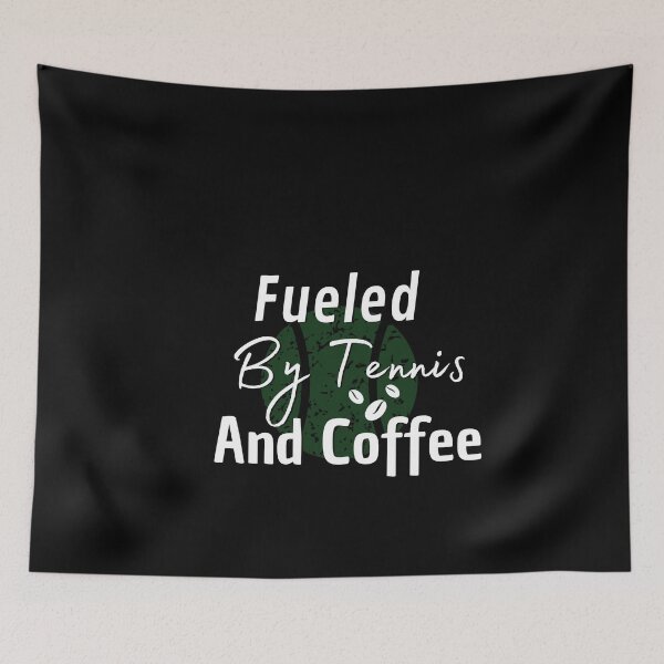 Item preview, Fueled By Tennis And Coffee essential T-shirt   designed and sold by todoAwesome.
