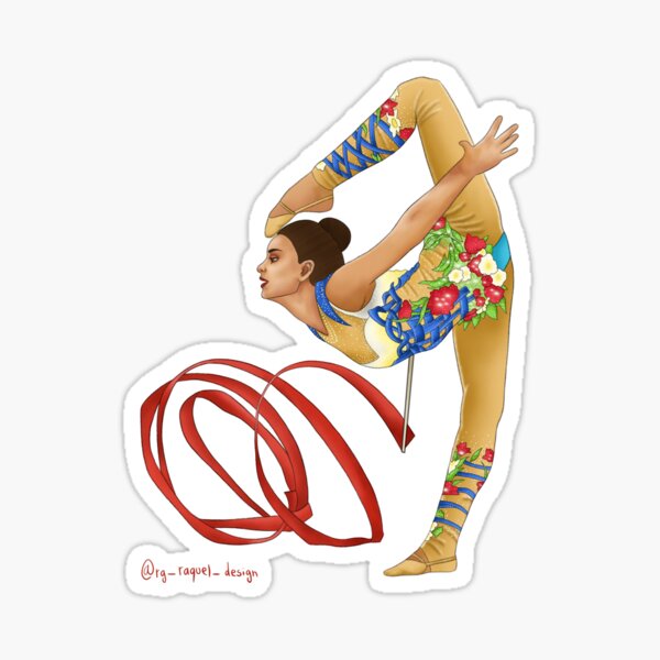 Rhythmic Gymnastics Stickers for Sale, Free US Shipping