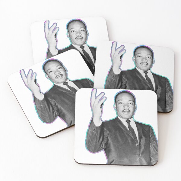 Aperçu de l'œuvre Découpage et traçage numériques de Martin Luther King créée et vendue par Elena Ray.