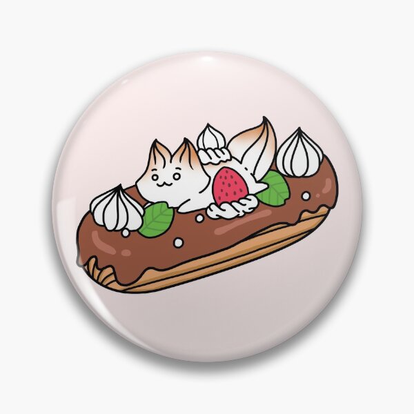 Item preview, Classic Éclair Cat  designed and sold by SuperrSunday.