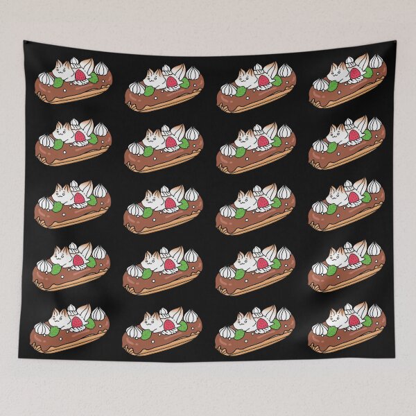 Item preview, Classic Éclair Cat  designed and sold by SuperrSunday.
