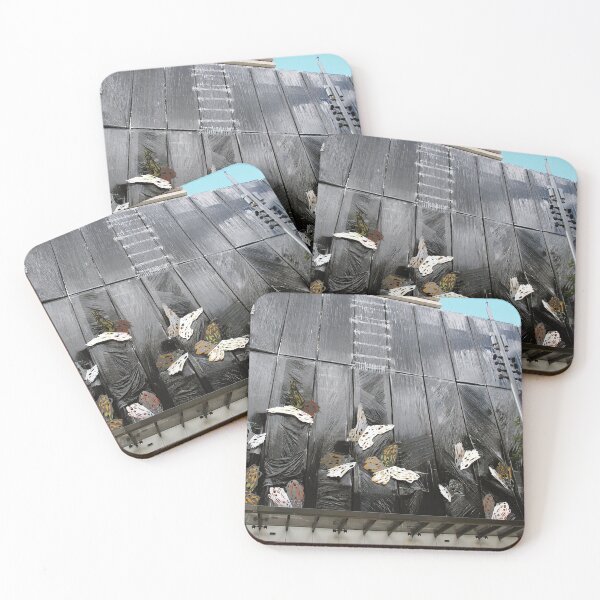 Item preview, butterflies on buildings designed and sold by Elisabeth Dubois.