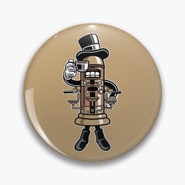 Item preview, Walking Coffee Maker Machine Street Man Cartoon designed and sold by Cheap Women's Shirts.